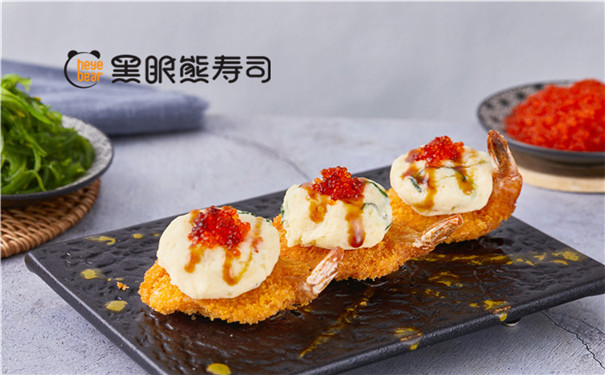 土豪蝴蝶虾寿司