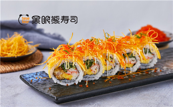 特色寿司小吃市场前景广阔，迅速风靡各个地区